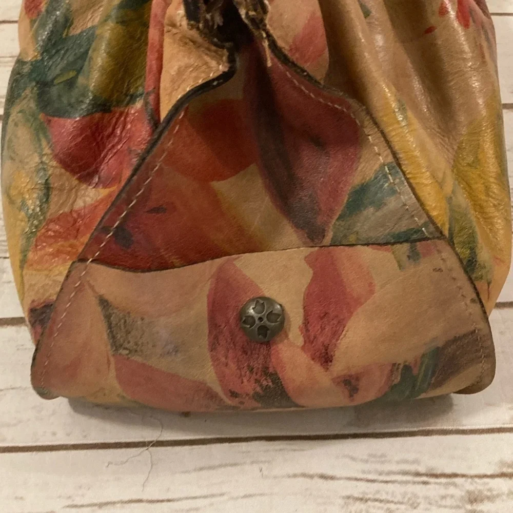 PATRICIA NASH Heritage MULTI FLORAL Print LIONE SHOULDER SATCHEL